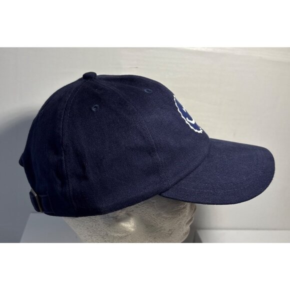 Labbatt's Blue Hat 90s Navy Strapback Smiley Face Beer Bottle Promo Kalson Vtg - Picture 2 of 7